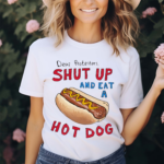 Barstool Dear Protesters Shut Up And Eat A Hot Dog Shirt