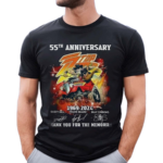 Zz Top 55th Anniversary 1969 2024 Shirt