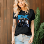 Retro Michael Myers Merch Vintage Bootleg Inspired Tee shirt, Graphic Unisex Tee Michael Myers Vintage T-Shirt