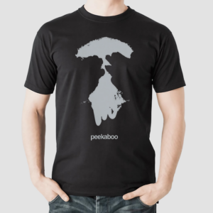 Peekaboo Eyes Wide Open Patch Shirt
