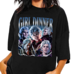 Asterion Bulders 3 Girl Dinner Vintage Retro 90s Bootleg style Salelogy Shirt