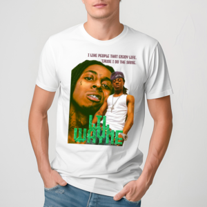 Lil Wayne I Like People That Enjoy Life Cause I Do The Same Rapper Vintage Shirt