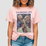 OKC Thunder Jalen Williams And Baby Girl Selfie Thunder Up Shirt