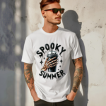 Bone Hand Coffee Spooky Summer Shirt