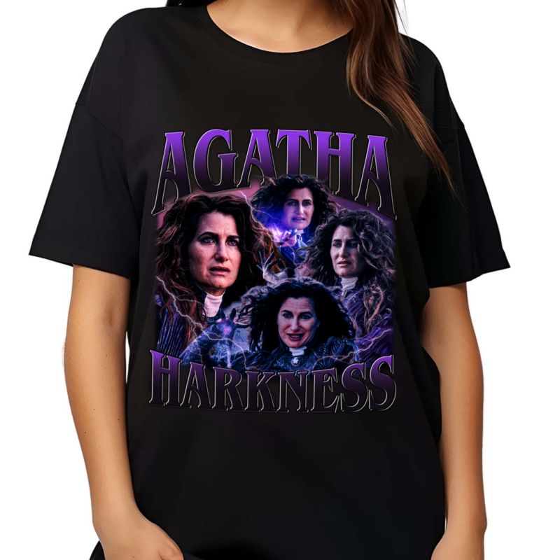 Agatha Harkness Vintage Retro 90s Bootleg style Salelogy Shirt