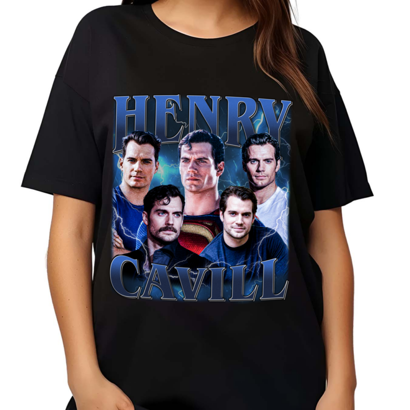 Henry Cavill Superman Vintage Retro 90's Bootleg style Salelogy Shirt