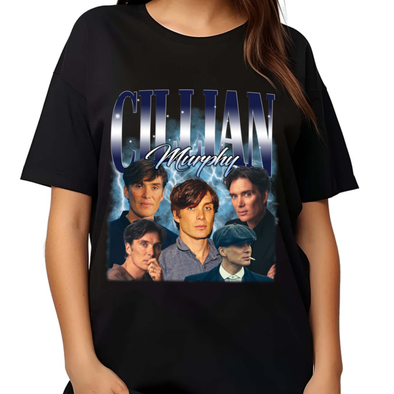 Retro Cillian Murphy Merch Vintage Bootleg Inspired Tee shirt, Graphic Unisex Tee Cillian Murphy Vintage T-Shirt, Cillian Murphy Merch Gift