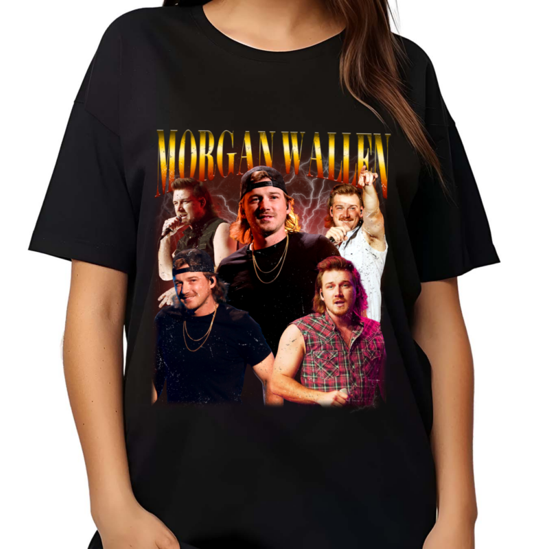 Vintage Morgan Wallen T-Shirt, Morgan Wallen 90s Retro Design shirt, Vintage Shirt Gift For Him and Her, Morgan Wallen Retro Rap Tee