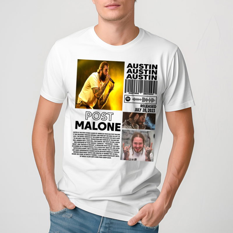 Retro Post Malone Merch Vintage Bootleg Inspired shirt, Graphic Unisex Tee Post Malone Vintage T-Shirt