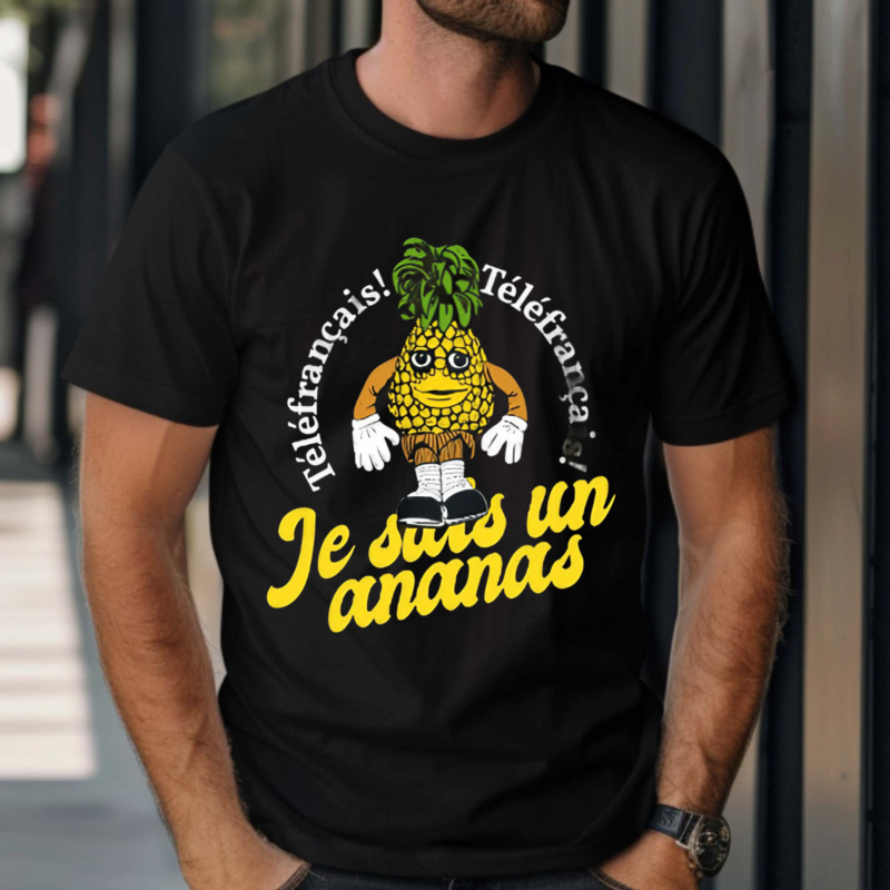 Tvo Telefrancais Je Suis Ananas Shirt