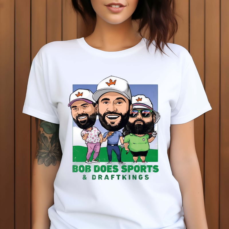 Draftkings X Bob Does Sports Shirt