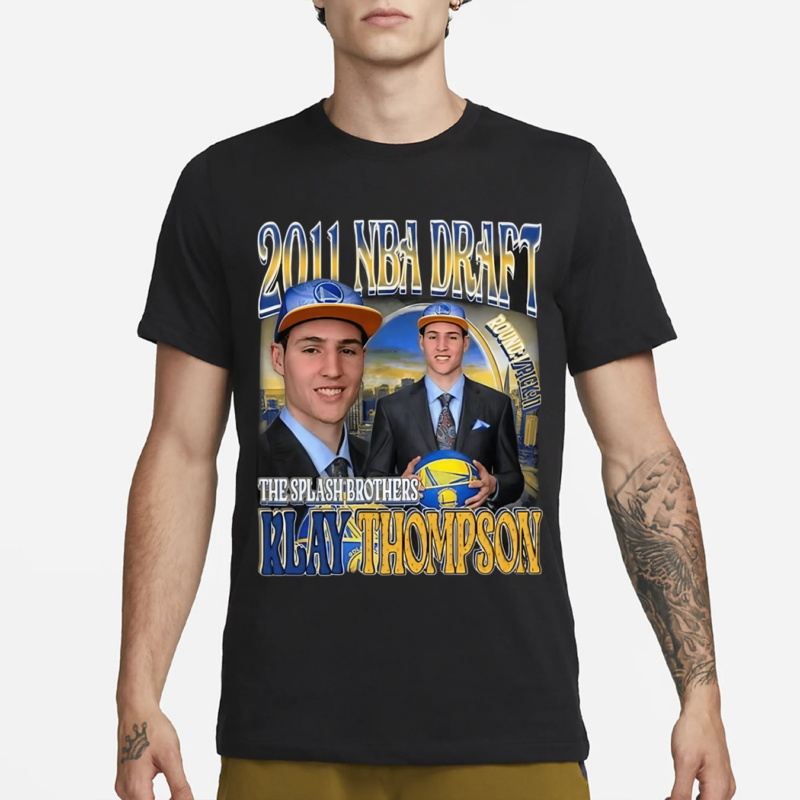 2011 Draft The Splash Brothers Klay Thompson Shirt