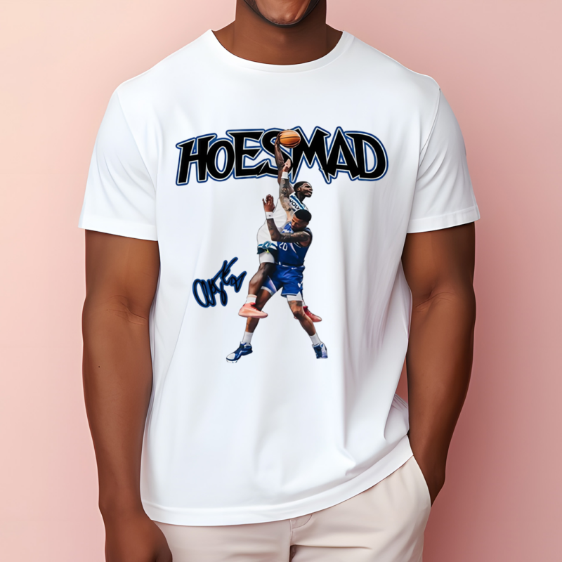 Hoes Mad Anthony Edwards’ Dunk Over John Collins Shirt