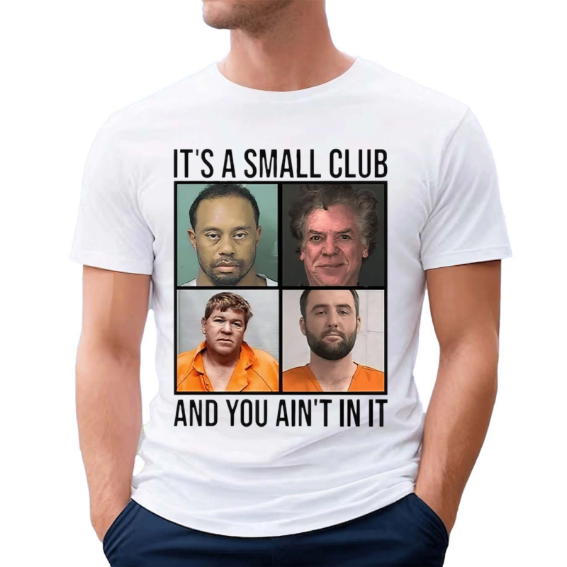 Scottie Scheffler Tiger Woods John Daly And Shooter McGavin Arrest Club Meme Shirt