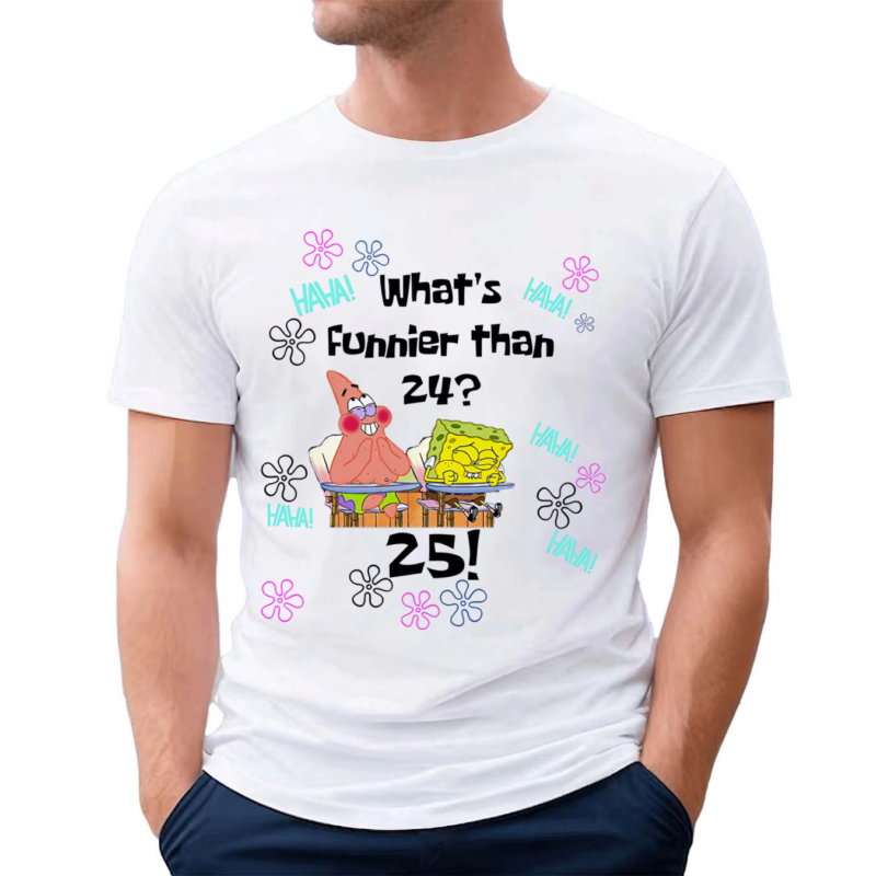 Secret What’s Funnier Than 24 25 Spongebob Retro Vintage Shirt