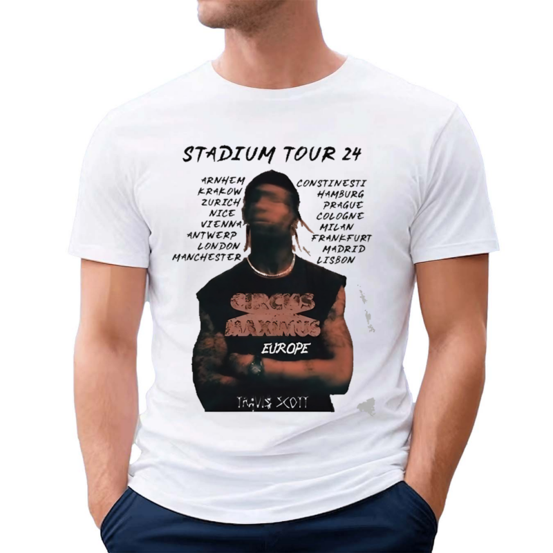 Travisscott Tour Europe 2024 Shirt