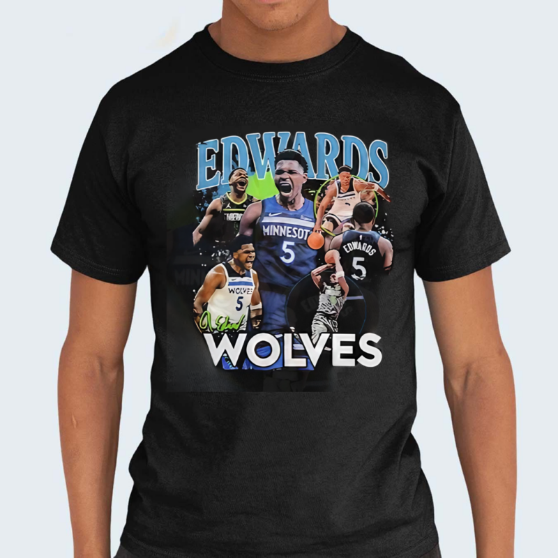 Stadium Essentials Anthony Edwards Minnesota Timberwolves Shirt