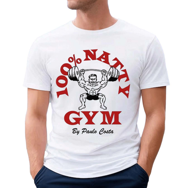 Fullviolence 100% Natty Gym By Paulo Costa 2024 Shirt