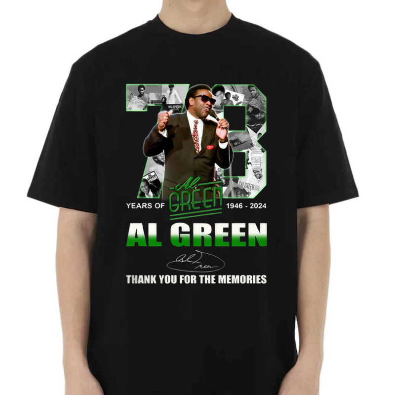 73 Years Of 1946 2024 Al Green Thank You For The Memories Shirt