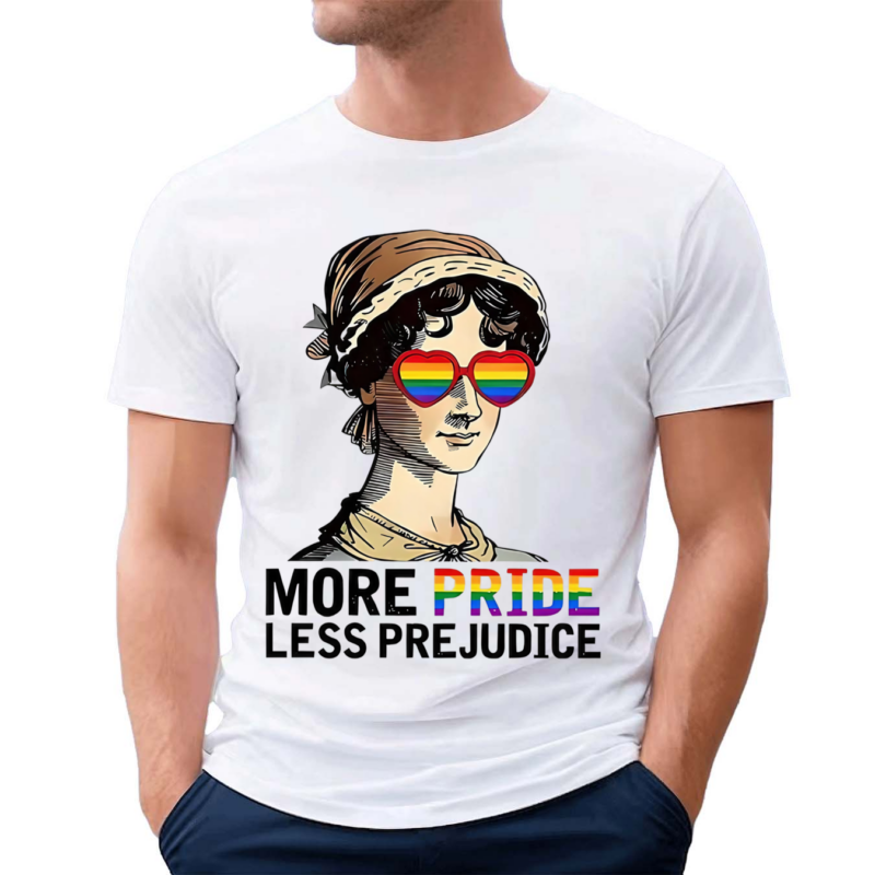 Women More Pride Less Prejudice Pride Month 2024 Shirt