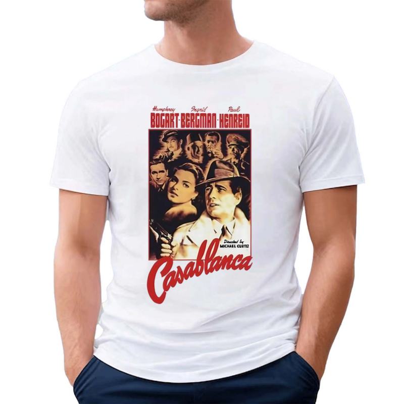 Unique Casablanca Old Movie Vintage 2024 Shirt