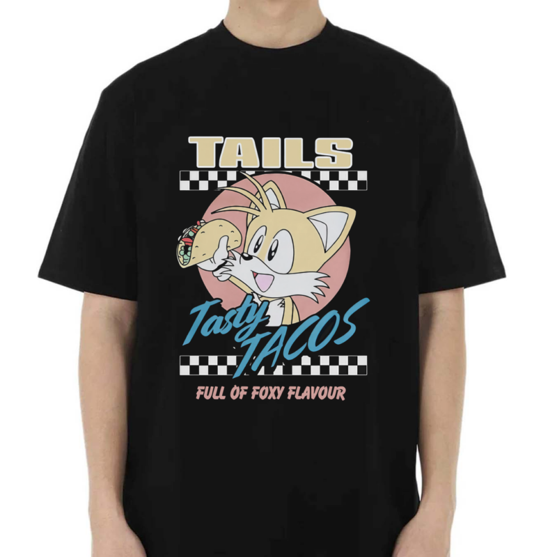 Sonic The Hedgehog Tails Tasty Tacos 2024 Shirt