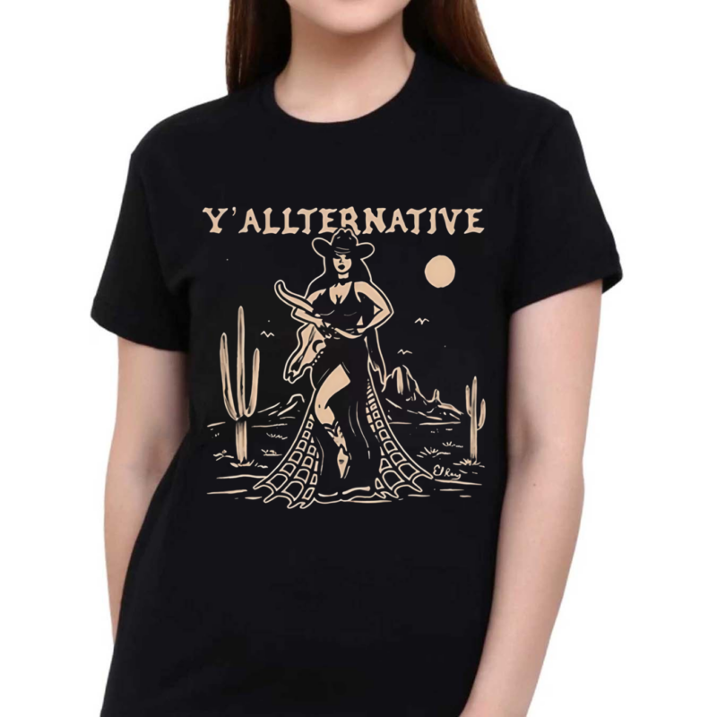 Elrayartist Y’Allternative Cowgirl 2024 Shirt