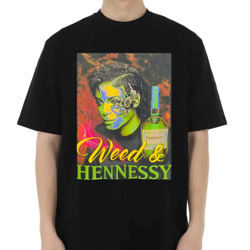 Rxk Nephew Wearing Weed And Hennessey 2024 Shirt