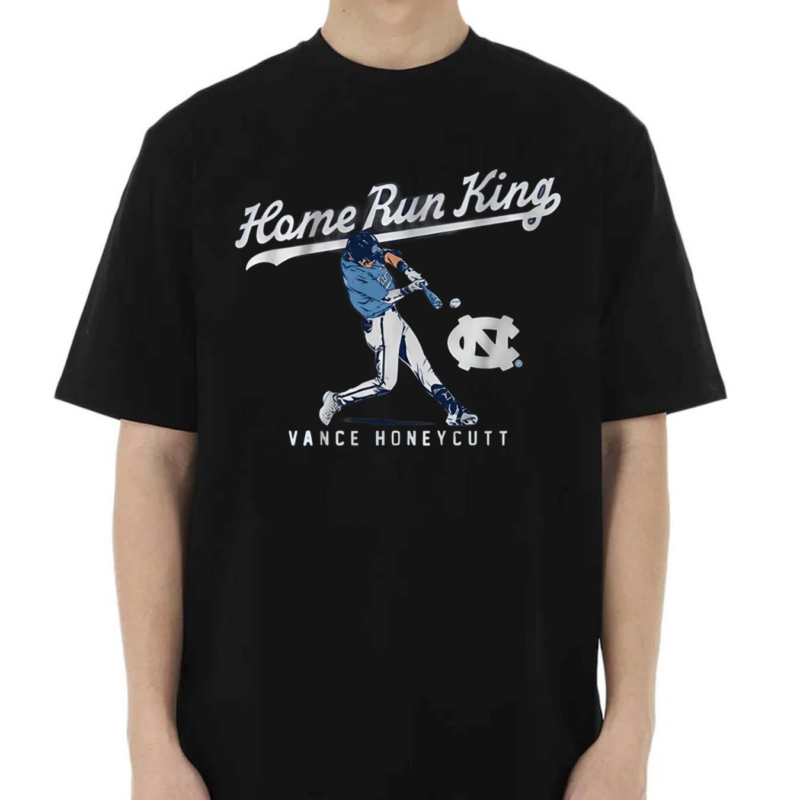 UNC Baseball Vance Honeycutt HR King 2024 Shirt