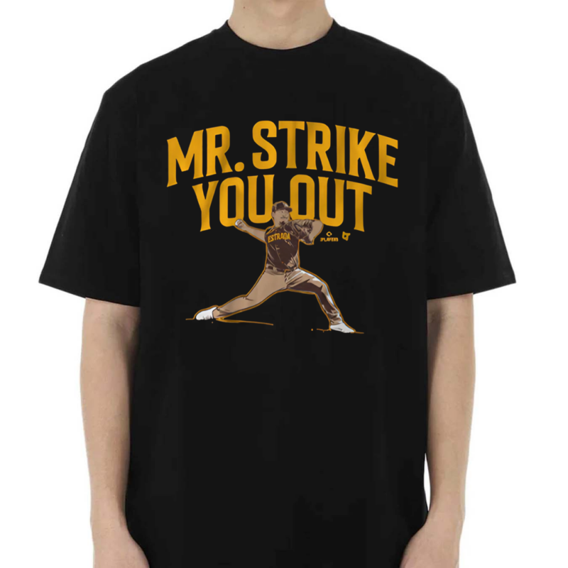 Best Official Jeremiah Estrada Mr Strike You Out Shirt