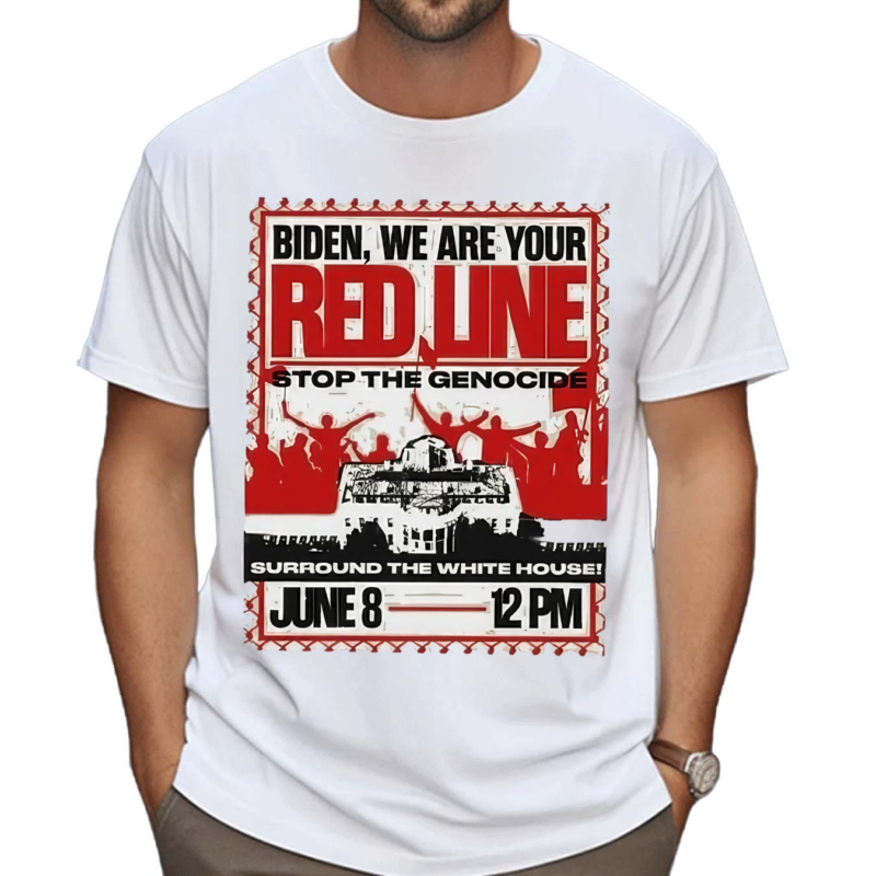 National Mobilization Surround The White House For Gaza Shirt