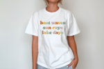 Boat Waves Sun Rays Lake Days Shirt