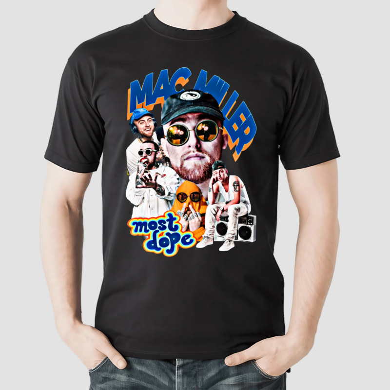 Mac Miller Most Dope Rapper Vintage Shirt