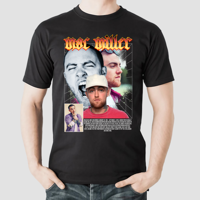 Mac Miller Rapper Vintage Shirt