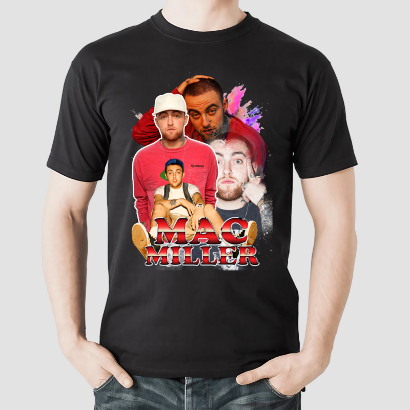 Mac Miller Rapper Bootleg Vintage Shirt