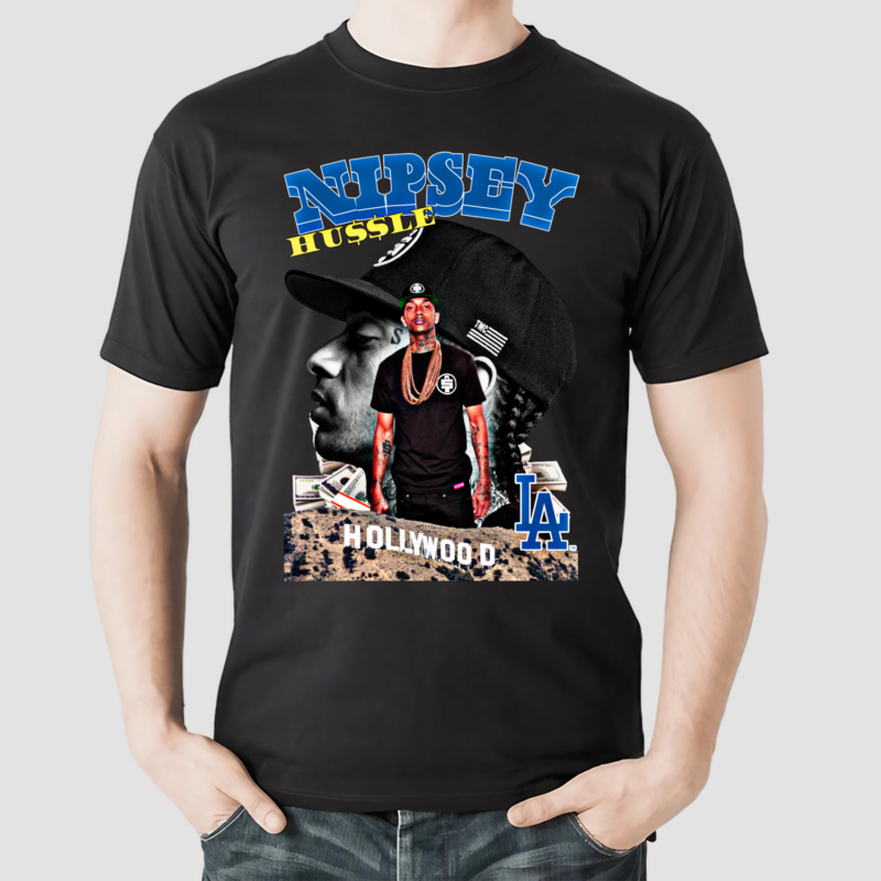 Nipsey Hussle Hollywood D Rapper Vintage Shirt