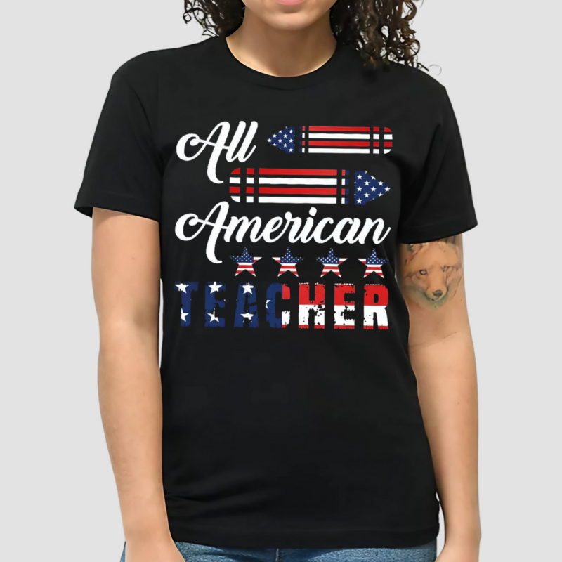 Cheer Up All American Teacher Shirt