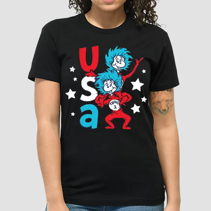 Dr Seuss USA Things Teacher Shirt