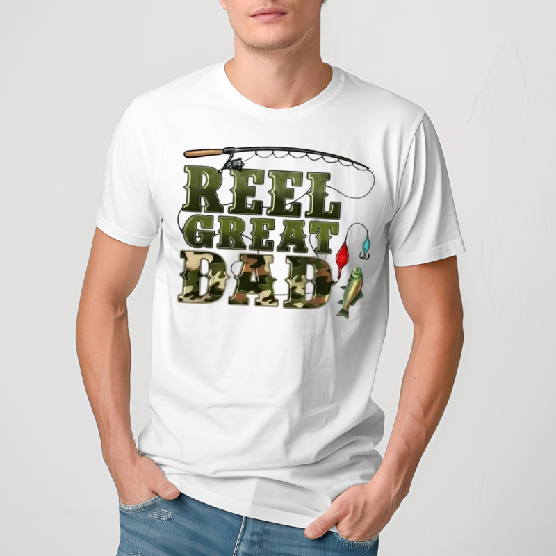 Fishing Reel Great Dad Shirt