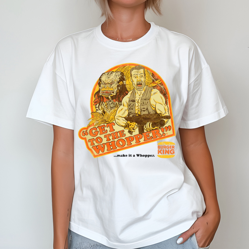 Get To The Whopper Make It A Whopper Burger King Shirt