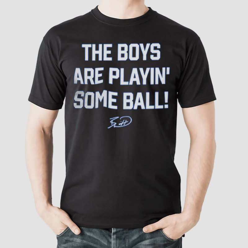 KC Royals The Boys Are Playin Some Ball Shirt