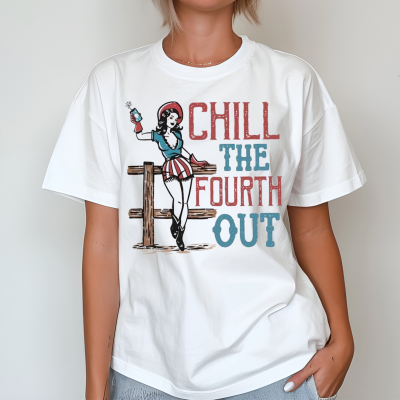 American Women Chill The Fourth Out Shirt