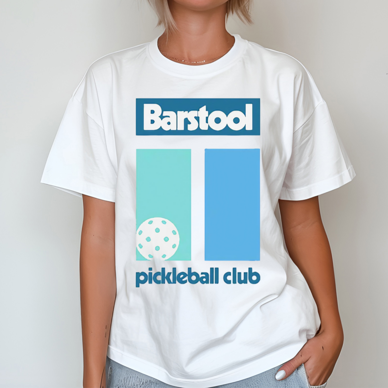 Barstool Pickleball Club Retro Shirt