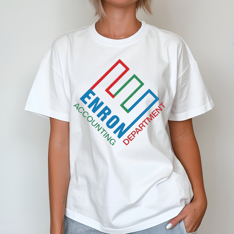 Enron Accounting Department Shirt