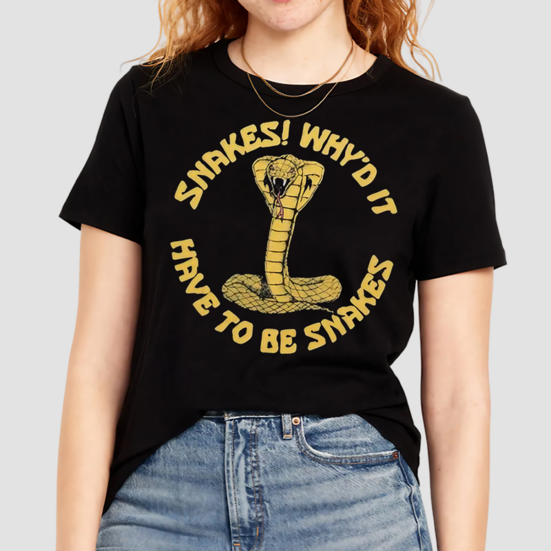 Snakes Why’d It Have To Be Snakes Shirt