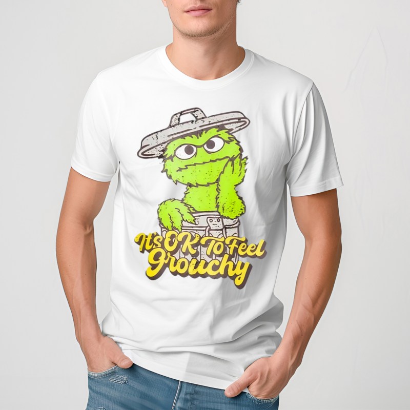 Sesame Street Its Ok To Feel Grouchy Shirt