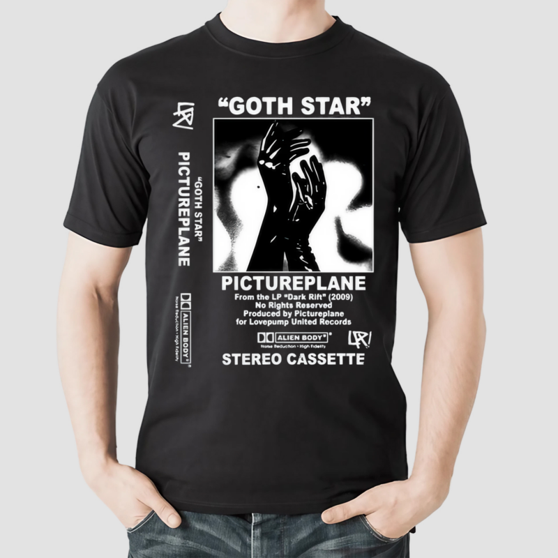 Goth Star Pictureplane Stereo Cassette Shirt