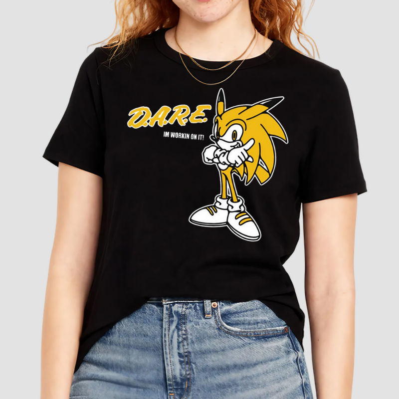 Sonic Dare I Am Workin On It Shirt