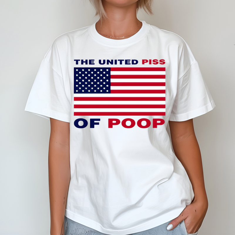 America Flag The United Piss Of Poop Shirt