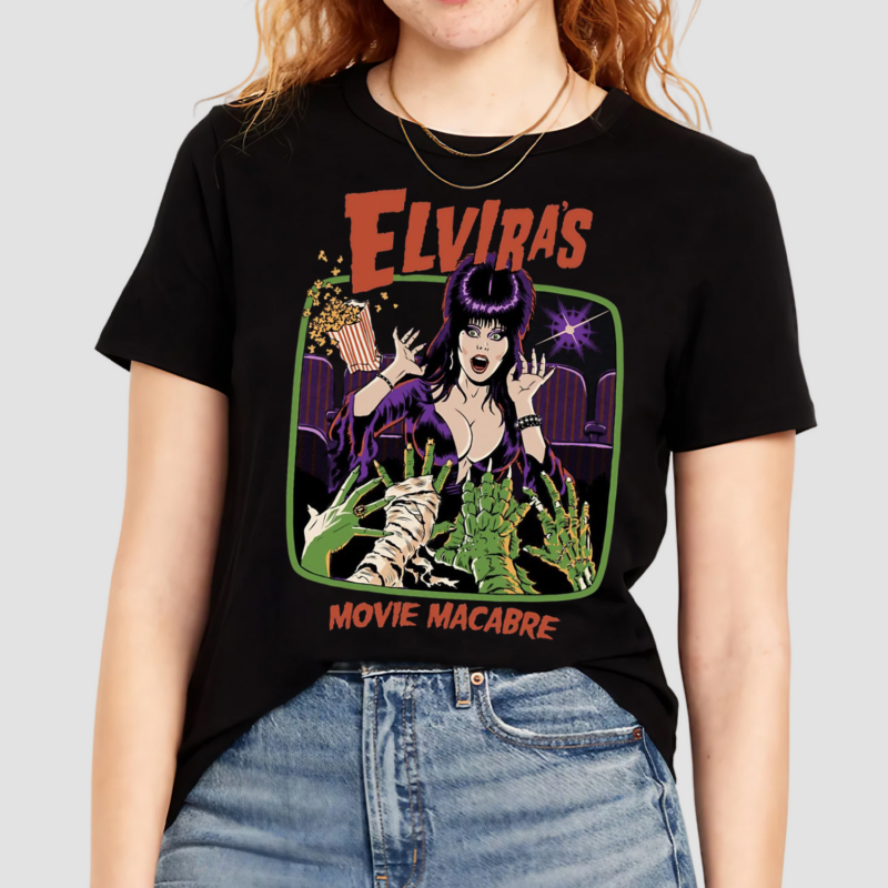 Elviras Movie Macabre Shirt